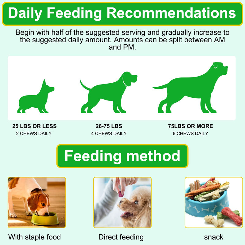 Flea and Tick Prevention for Dogs, Chews, 150 Chews, Natural Flea and Tick Supplement for Dogs, Chews - BeesActive Australia
