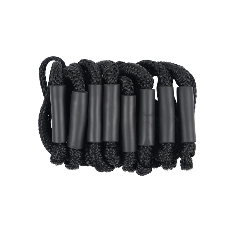 Bungee Dock Line Mooring Rope for Boat 4ft Black 4 Pack - BeesActive Australia