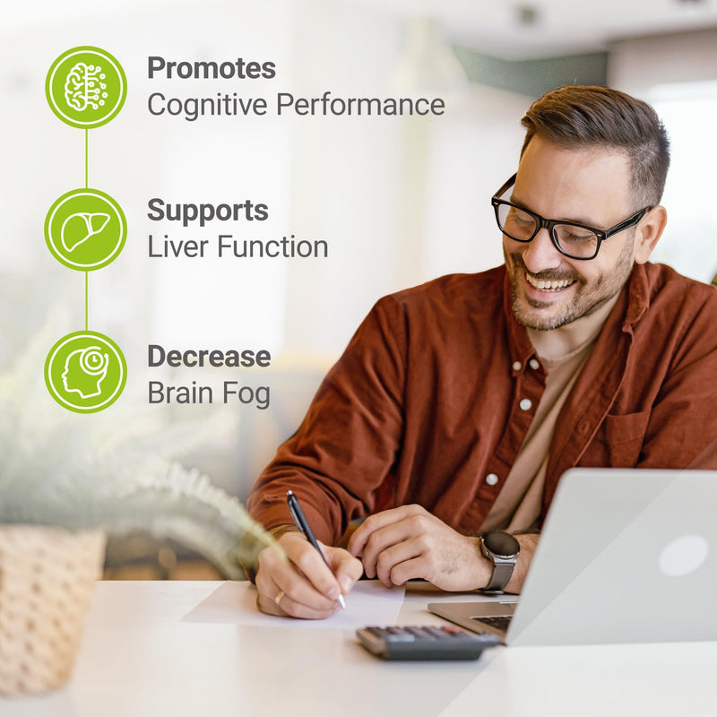 Nested Naturals Choline Bitartrate 500mg - High Potency Choline Supplements - Supports Cognitive Performance & Liver Function - 100% Vegan & Non-GMO Choline - 90 Vegan Capsules 90 Count (Pack of 1) - BeesActive Australia