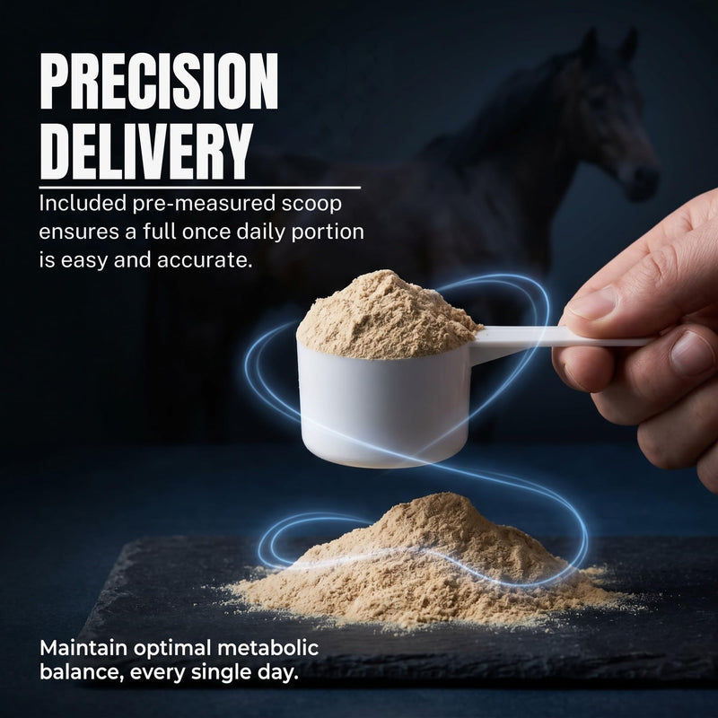 LamiAlert | Horse Supplement Suitable for Laminitis Prone Horses | Magnesium Powder with Chelated Zinc & Copper | Forage Balancer for Good Doers | Molasses Free & Low Sugar 250g | 2 Months Supply