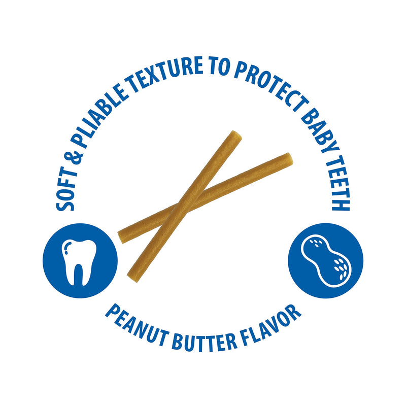 N-Bone Puppy Teething Sticks Peanut Butter Flavor, 3.74-oz Bag - PawsPlanet Australia