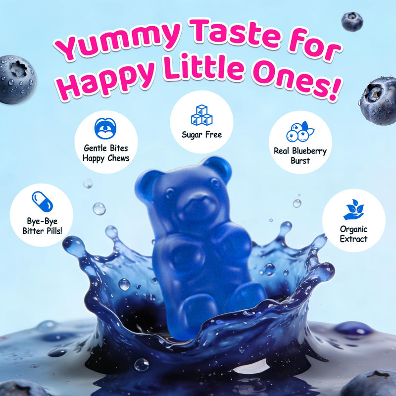 Kids Methylated Multivitamin - MTHFR Multivitamin for Kids & Teens 4+, L Methylfolate & B12, 13 Vitamins, Vegan Omega-3, Zinc, Probiotics & Elderberry, Immune Support, Brain Health, Sugar-Free 1 Pack