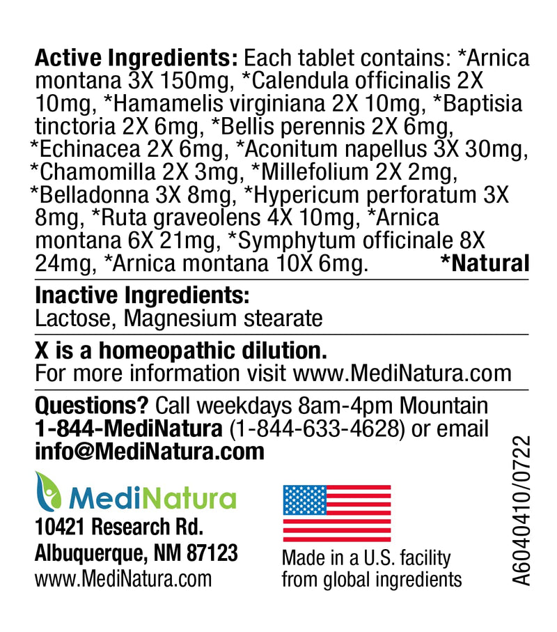 T-Relief Pet Pain Relief Arnica +12 Powerful Natural Medicines Help Ease Muscle Joint & Hip Pain Soreness Stiffness & Injuries Max Fast-Acting Soother for Dogs & Cats - 90 Tablets (2 Pack) - PawsPlanet Australia