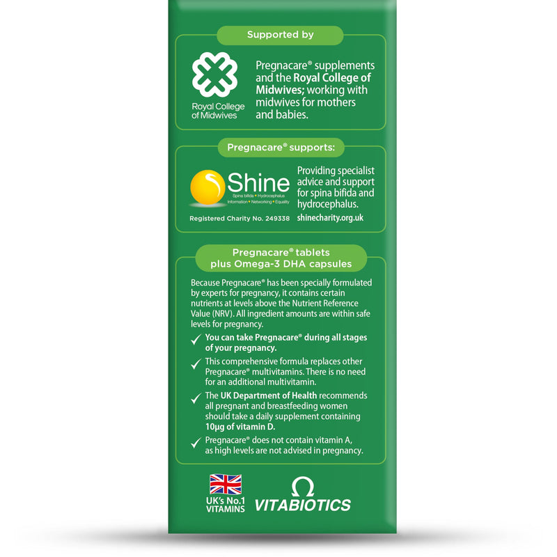 Vitabiotics - Pregnacare - Plus Omega-3-56 Tablets