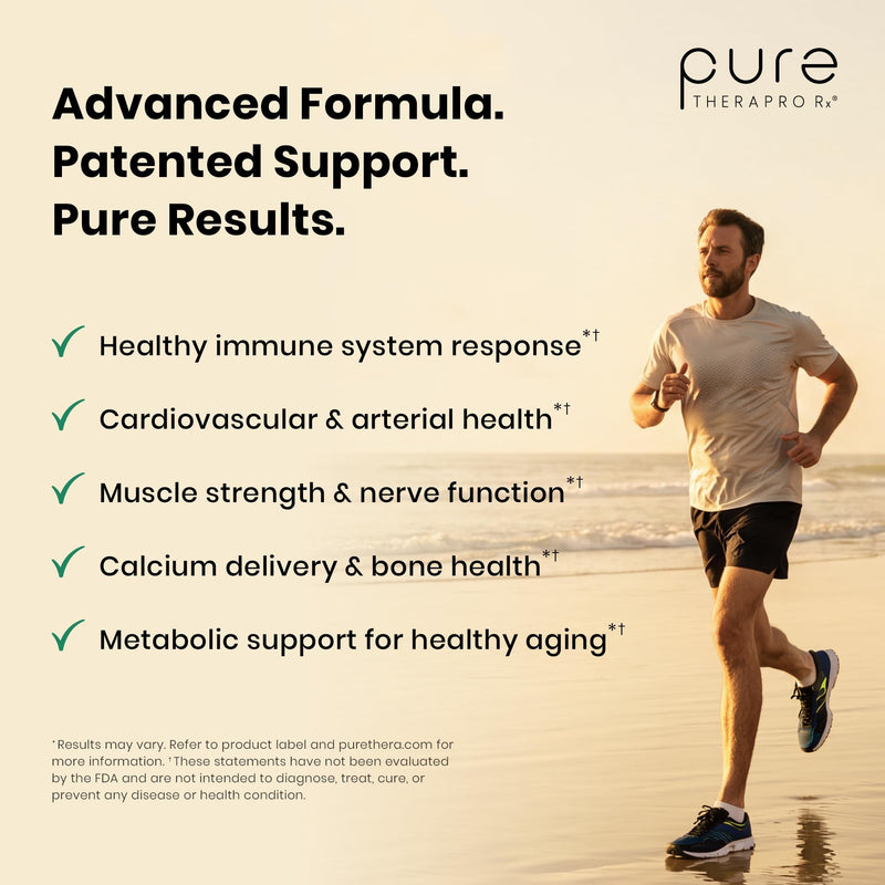 Pure Therapro Rx Vegan D3 + K2, Bone & Heart Health, 5000 IU, 180 Servings | 100% Organic Liposomal, Maximum Absorption, Includes MK4 & MK7 Vitamin K2, For Men & Women, Made in USA 0.68 Fl Oz (Pack of 1)