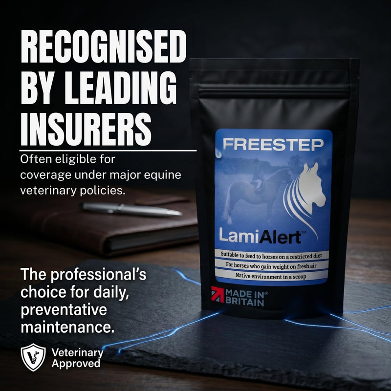 LamiAlert | Horse Supplement Suitable for Laminitis Prone Horses | Magnesium Powder with Chelated Zinc & Copper | Forage Balancer for Good Doers | Molasses Free & Low Sugar 250g | 2 Months Supply