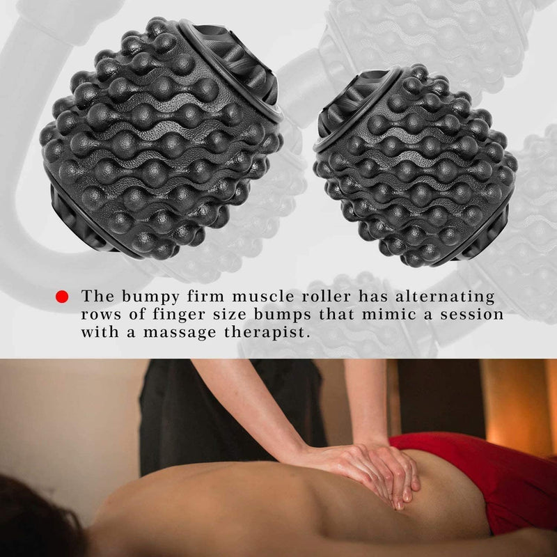 Muscle Massager Roller, Trigger Point Foam Roller for Calves, Legs, Arms, Shin Splints, Massage Tool to Relieve Soreness, Stiffness, and Tight Muscles, Cellulite and Deep Tissue Massaging - BeesActive Australia