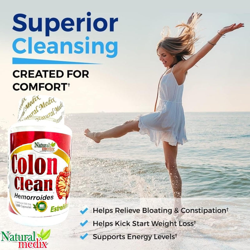 Colon Cleanse Detox Premium Digestive Support, Bloating Relief & Natural Weight Balance -