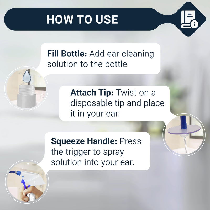 Elephant Ear Washer Bottle System By Doctor Easy - BeesActive Australia