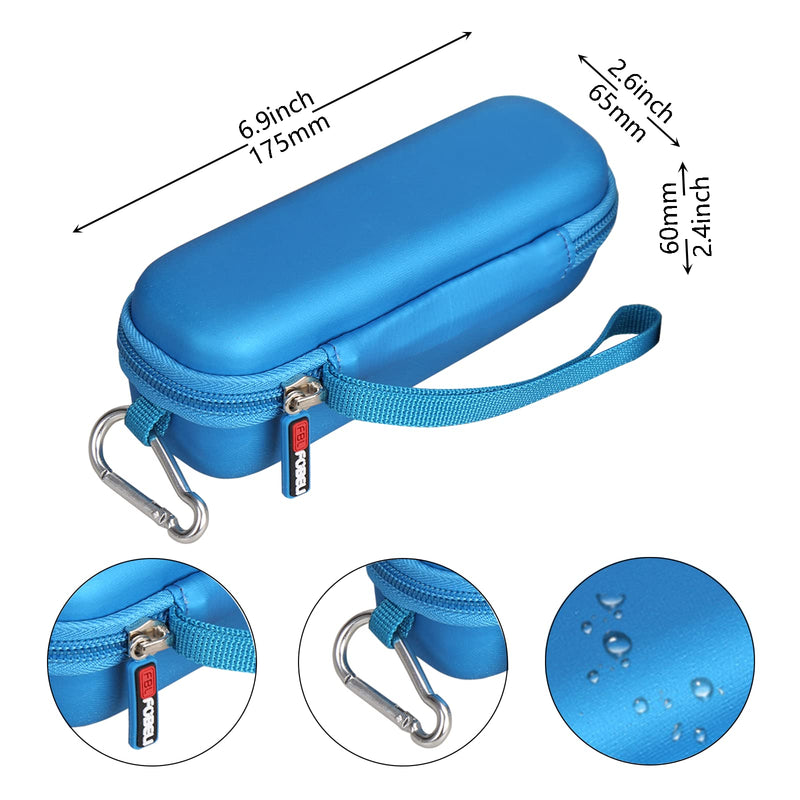 EVA Hard Carrying Case Compatible with The Breather/HETARU Natural Breathing Exercise Device, Hand-Held Inspiratory Expiratory Muscle Trainer (Blue, Case Only) Blue - BeesActive Australia