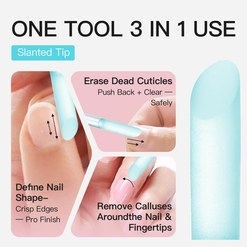 Curvlife 10g Semi Solid Nail Glue Gel and 20ml Pinpoint Nail Glue Remover Kit for Press On Nails, Cuticle Pusher with Czech Glass File & for Flawless Application & Removal - BeesActive Australia