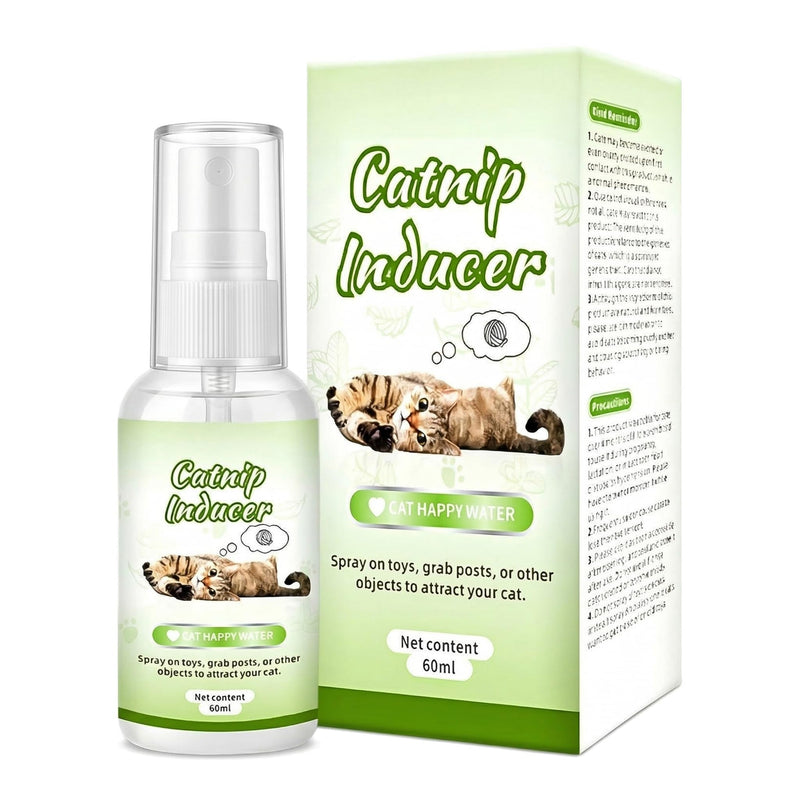 JoanofArc Catnip Spray for Cats, 100% Natural Dual-Plant Formula for Cats & Kittens, Highly Potent for Energizing Play & Toy Renewal, Calming Stress Relief for Indoor Cates 60 ML