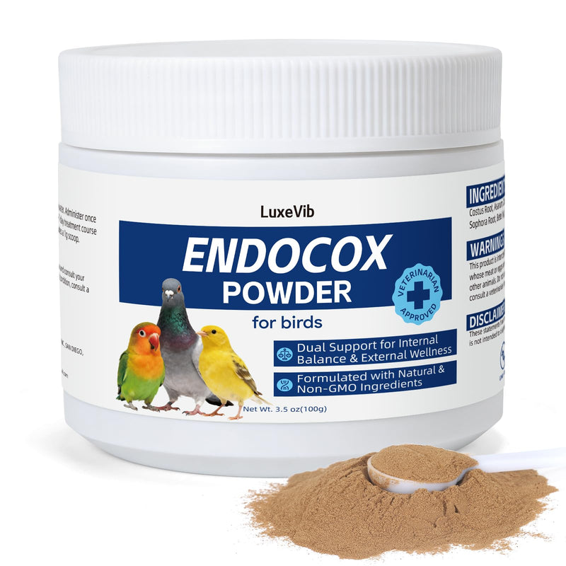 Bird Wellness Support Powder for Pigeons Canary Finches Parakeets Cockatiels Parrots & Aviary Birds | Daily Drinking Water Additive | Helps Maintain Digestive Balance & Overall Vitality