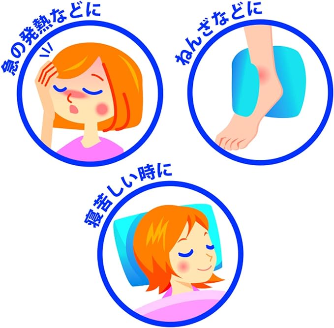 Kiyo Pyrethrum Soft Cool Charge (5 Pieces) Ice Pack Icing [Soft Type] -  Australia