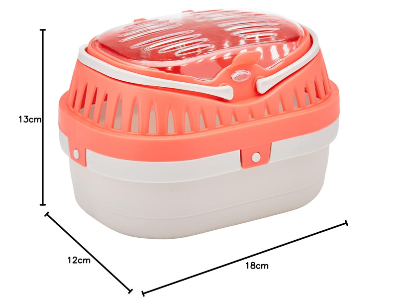 TRIXIE Peak Carrier for small mammals (mice and hamsters), 1 piece L 18 x W 12 x H 13 cm - BeesActive Australia