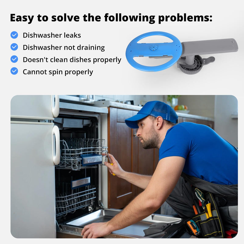5304507158 Dishwashers Spray Arm Assembly Fit for Frigidaire Dishwashers Lower Wash Arm Assembly with 5304518968 Dishwasher Lower Spray Arm Support and 5304506518 Dishwasher Trap Drain Filter - BeesActive Australia