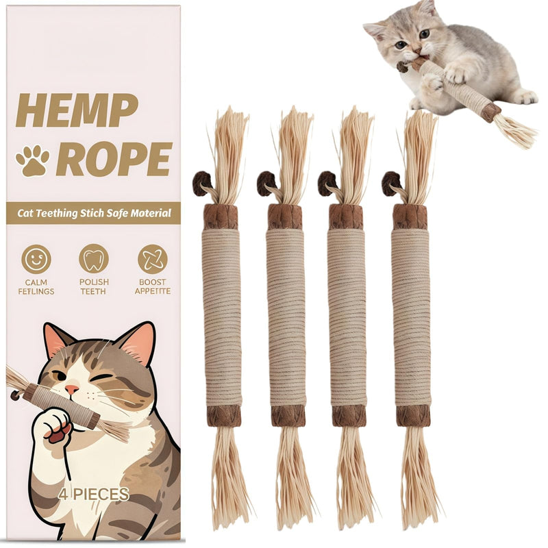 6 Pcs Matatabi Silvervine Chew Sticks,Cat Toys Silvervine Sticks,Cat Grinding Stick & Chew Toy for Dental Health, Natural Catnip & Silvervine Cat Toy for Indoor Cats Kitten Teething Chew Toys