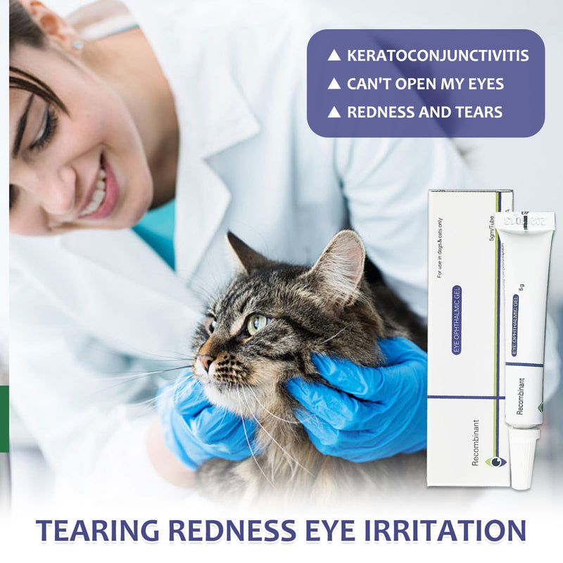 Eye Gel For Cats and Dogs,Soothes, Protects and Moisturizes, Fully Protects Your Pet'S Eyes from Serious Damage