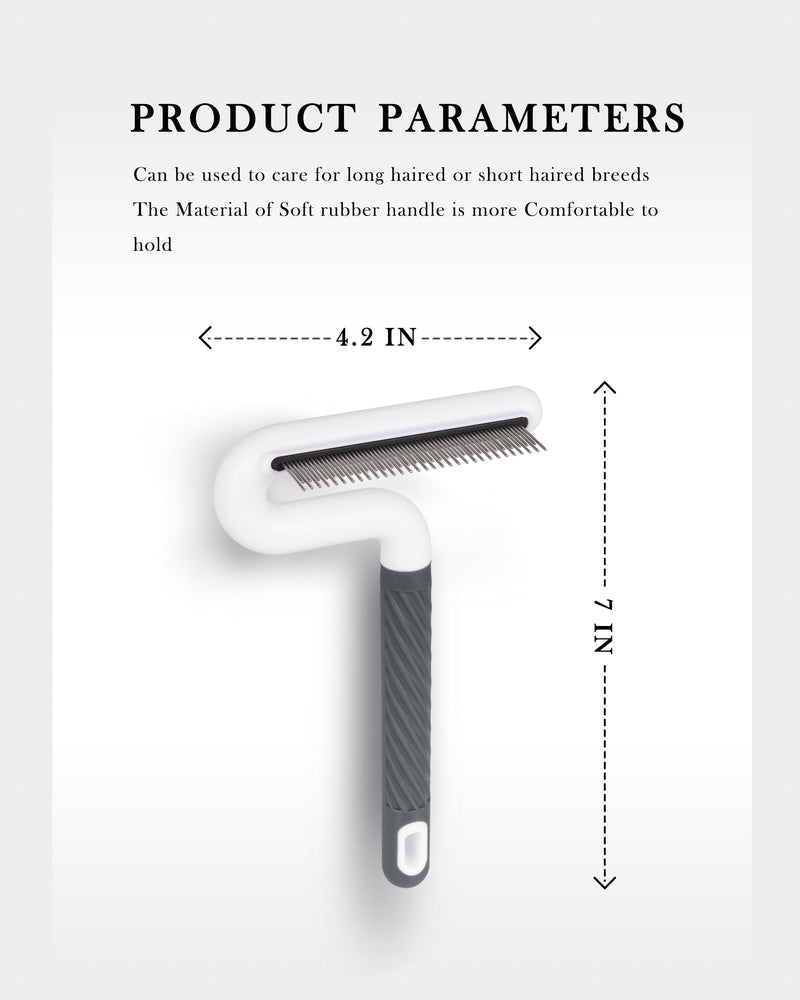 Flea Comb, TailGurus Effective Flea Comb for Cats & Dogs - Shedding Brush for All Pets - Long Hair Friendly - Durable - Versatile & Safe - Durable, Safe & Versatile - Portable, Pet-Friendly(TG2038) - BeesActive Australia