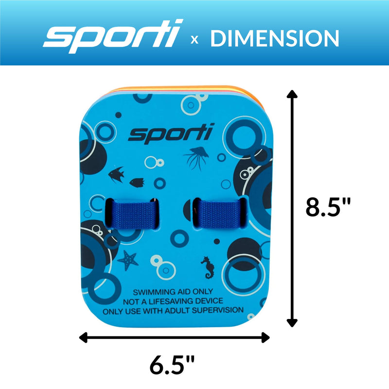 Sporti Progressive Back Float,Swim Belt Bubble Adjustable Belt & Layers,Floatie with Multiple Layers for Kids Swim Trainer Multi - BeesActive Australia
