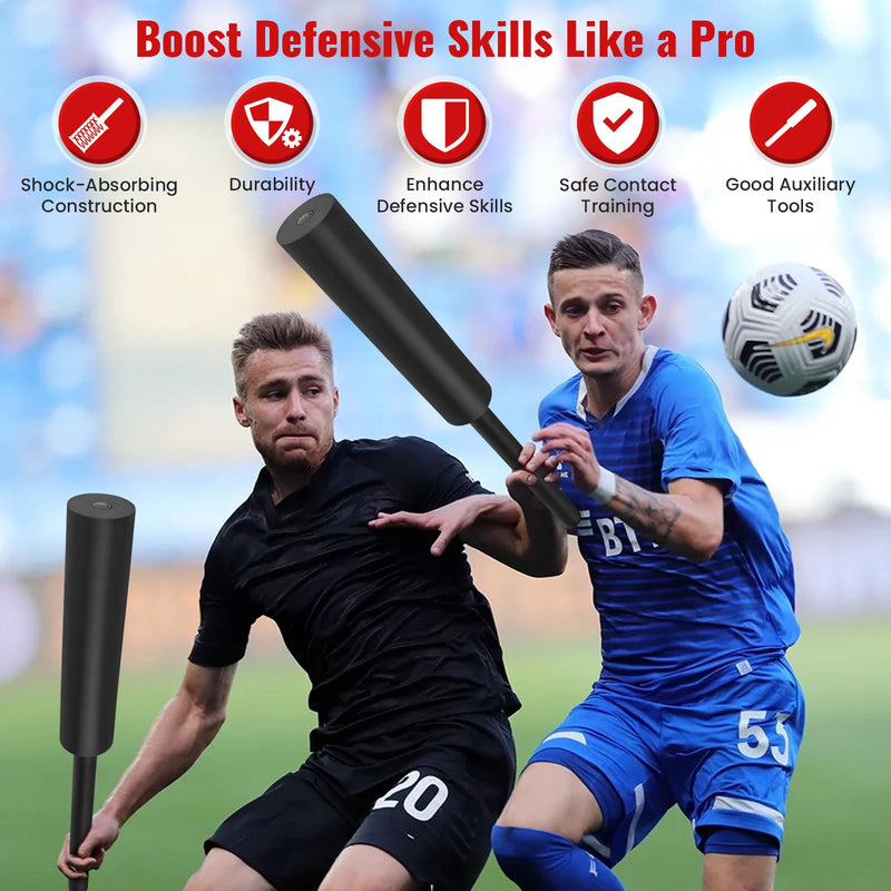 Padded Blocking Guards, Basketball Blocking Sticks, 2 Pack Basketball Pads for Training, Padded Contact Sticks for Football, Boxing, Martial Arts, Lacrosse, MMA
