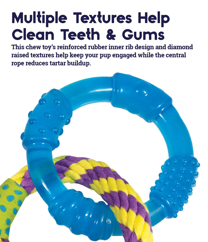 Petstages Orka Dental Links Dog Chew Toy Dental Links - Multi Small Breeds & Puppy - BeesActive Australia