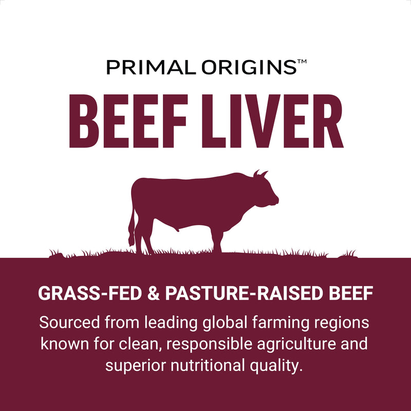 FORCE FACTOR Primal Origins Beef Liver Capsules, Grass Fed Beef Organ Supplement, Pasture-Raised, Hormone & Antibiotic Free, Non-GMO, 150 Capsules - BeesActive Australia