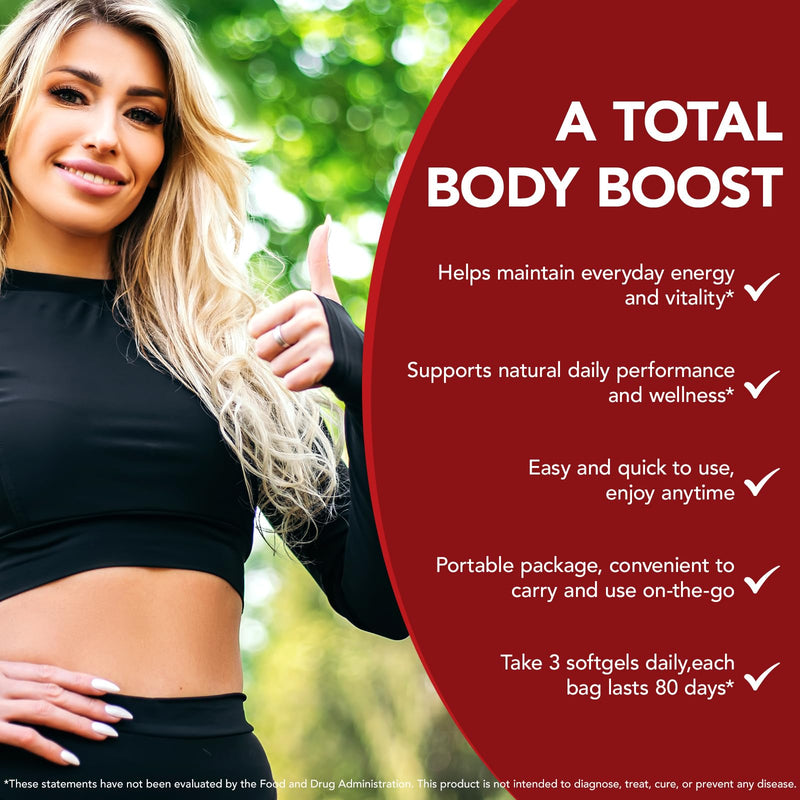 Daiasns Cayenne Pepper Softgels, 3000mg Capsaicin Supplements with Vitamin D3 K2 E, Grape Seed, Hawthorn, Beetroot, Supports Leg Vein, Heart & Circulatory Health, 240 Softgels
