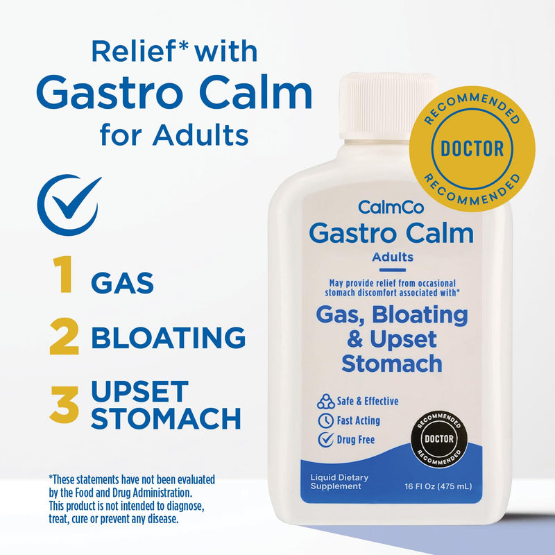 Gastro Calm, Liquid Dietary Supplement, Activated Charcoal, May Relieve Gas, Bloating, and Upset Stomach*, Pure and Allergen-Free. - BeesActive Australia