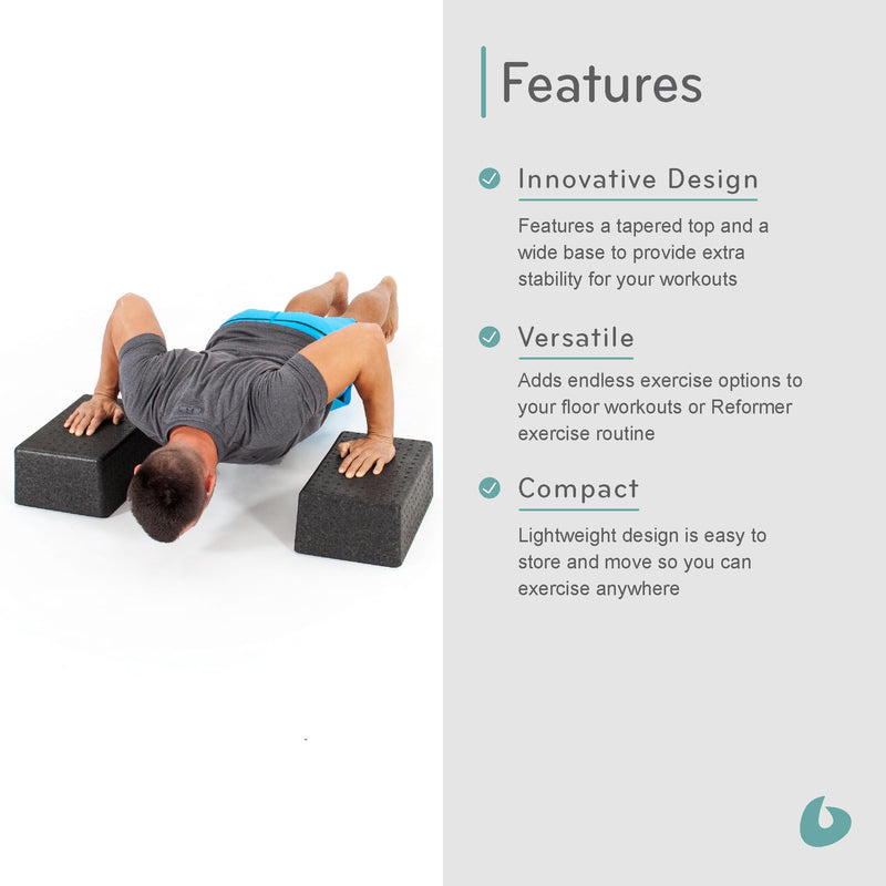 Balanced Body Pilates Moon Box Lite, Lightweight Workout Box for Floor Exercise, Pilates Reformer, or Pilates Tower, Pilates Exercise Equipment for Home or Studio - BeesActive Australia