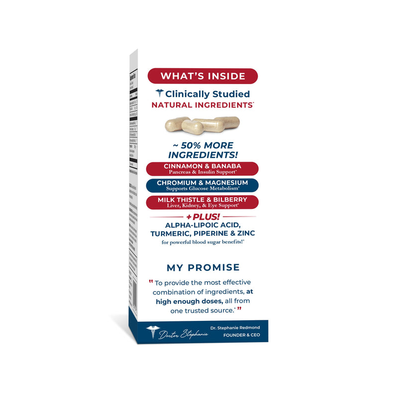 Dr. Stephanie's 24 Hour Extra-Strength Support | Maximum Daily Support | Pancreas Health