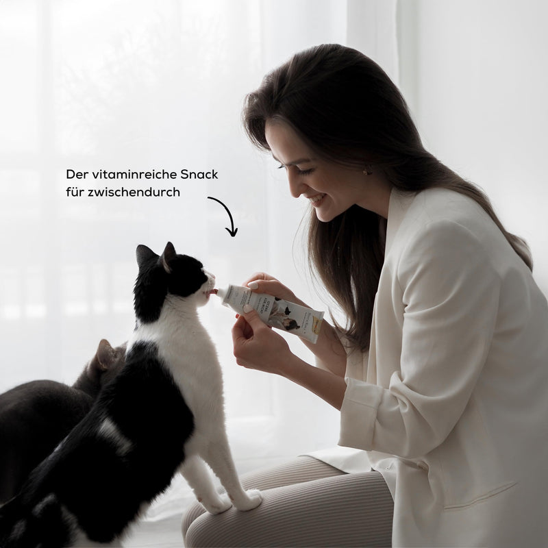 GimCat X Minty&Marla Multi-Vitamin Paste with Catnip - Delicious vitamin-rich snack refined with tasty catnip - 1 tube (1 x 100 g) - BeesActive Australia