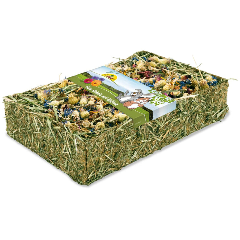 JR Farm hay bowl with flowers 100 g 1 piece (pack of 1) - BeesActive Australia