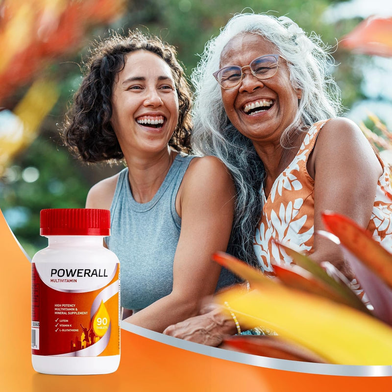 Basic Brands - Powerall Multivitamin - 90 Tablets - 2-Pack 90 Count (Pack of 2)