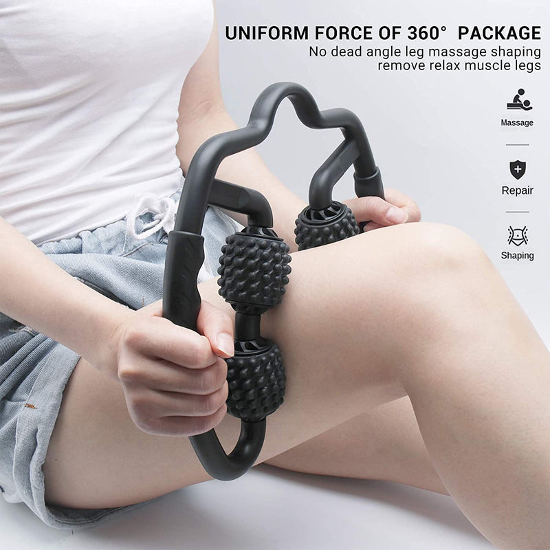 Muscle Massager Roller, Trigger Point Foam Roller for Calves, Legs, Arms, Shin Splints, Massage Tool to Relieve Soreness, Stiffness, and Tight Muscles, Cellulite and Deep Tissue Massaging - BeesActive Australia