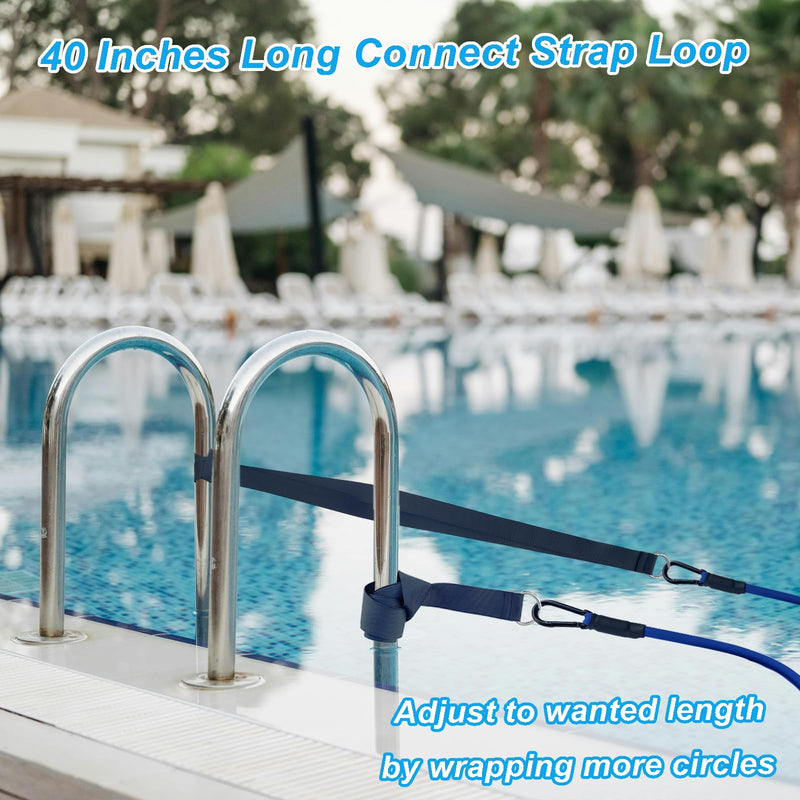 Swimming Resistance Training Set - Aquatic Resistance Belt, Swim Parachute, Pool Trainer Set A - BeesActive Australia