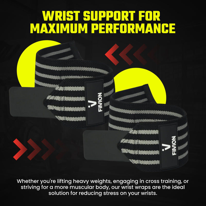 Genuine Leather Weight Lifting Belt With Free Wrist Wraps - 6 Inch Wide - PU Leather Gym Belt - Bodybuilding belts - Lumbar Back Support - Weight Lifting Belts for Men & Women Medium