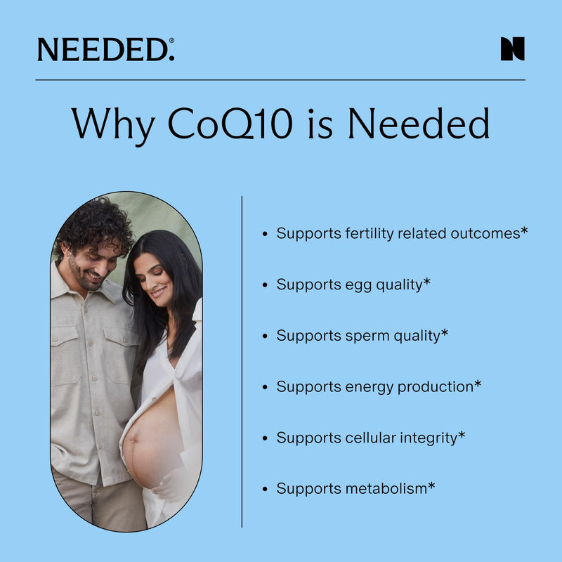 Needed. CoQ10 200mg Supplement - Ubiquinol 200mg for Women and Men ‚Äì Coenzyme Q10 Preconception Health Supplement, Non-GMO, Softgels ‚Äì 30 Count - BeesActive Australia