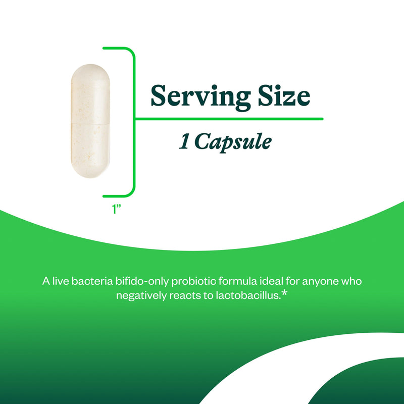 Seeking Health ProBiota Bifidobacterium, 60 Capsules, Probiotic Supplement for Digestive Health, Bifido Only, Vegan- and Vegetarian-Friendly, Supports Colon Health and Immune System*