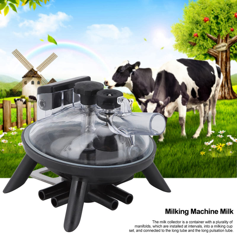 Milking Machine Claw, 240cc Cow Milker Machine Part Milking Claw Milk Collector Tool Replacement Accessories Cow Milking Machine for Cows, Bison, Cattle, Goats, Sheep - BeesActive Australia