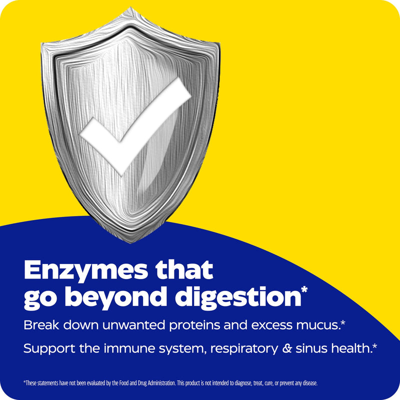 Enzymedica Immune Defense Regular Strength Caps - 180 Capsules | Proteolytic Enzyme Supplement for Men & Women, Immune Health Support Supplement with Protease, Catalase, Vegan 180 Count (Pack of 1)
