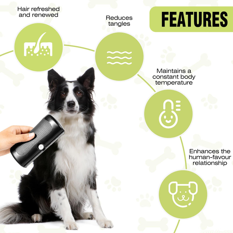 YAOZUP Groomify Pet Care Brush, MR Waggy Tails Brush, Groomify Brush Dog, Dog Brush for Dogs, Pet Hair Removal Brush, Pet Hair Removal Comb, Grooming Combs for Cat and Dog A - BeesActive Australia