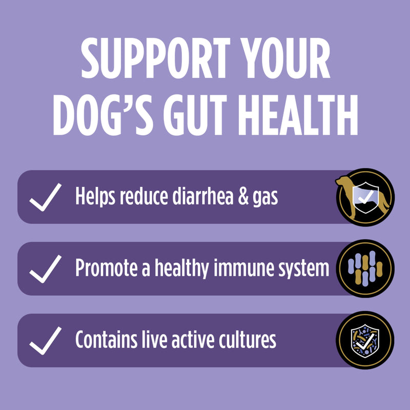 Purina Pro Plan Veterinary Supplements FortiFlora Daily Probiotics for Dogs,Helps Digestive Gut Health and Diarrhea - 30 ct. Box,(Pack of 2) 30 Count (Pack of 2)