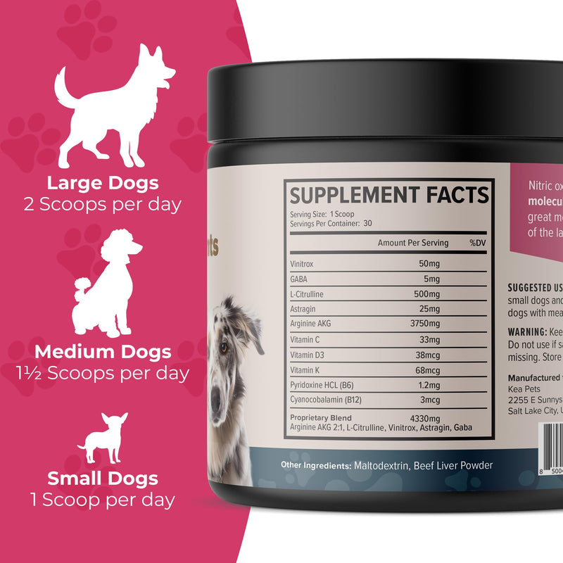 Doggie Condiments Joint & Mobility Support by Kea Pets - Natural Dog Supplement for Healthy Joints, Mobility, and Flexibility in Dogs