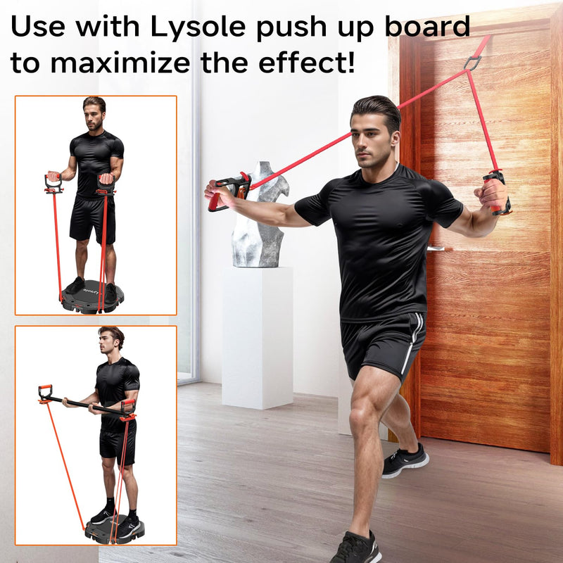 Push Up Board,Home Gym Pilates Board,Ab Roller Resistance Bands,Ab Workout Equipment Exercise Working Out,Pull Up Board Exercise and Fitness - BeesActive Australia
