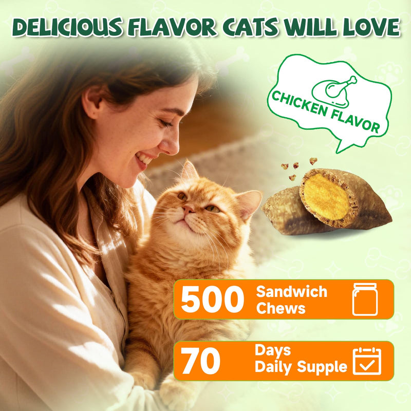 Eagou Diary Taurine for Cat Vitamins Treat + Taurine for Cat