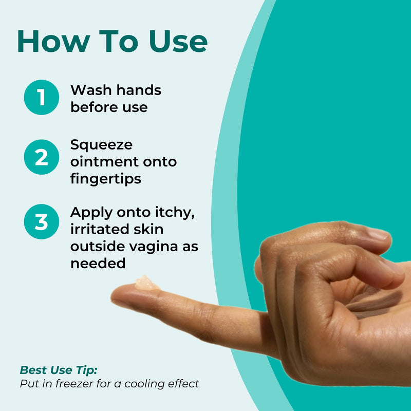 FemiClear Vaginal Itch Relief | Fast Feminine Itch Relief | Made with All-Natural & Organic Ingredients | Feminine Hygiene Products | Vaginal Health Cream | Relieve External Vaginal Itch | 0.5oz Tube - BeesActive Australia