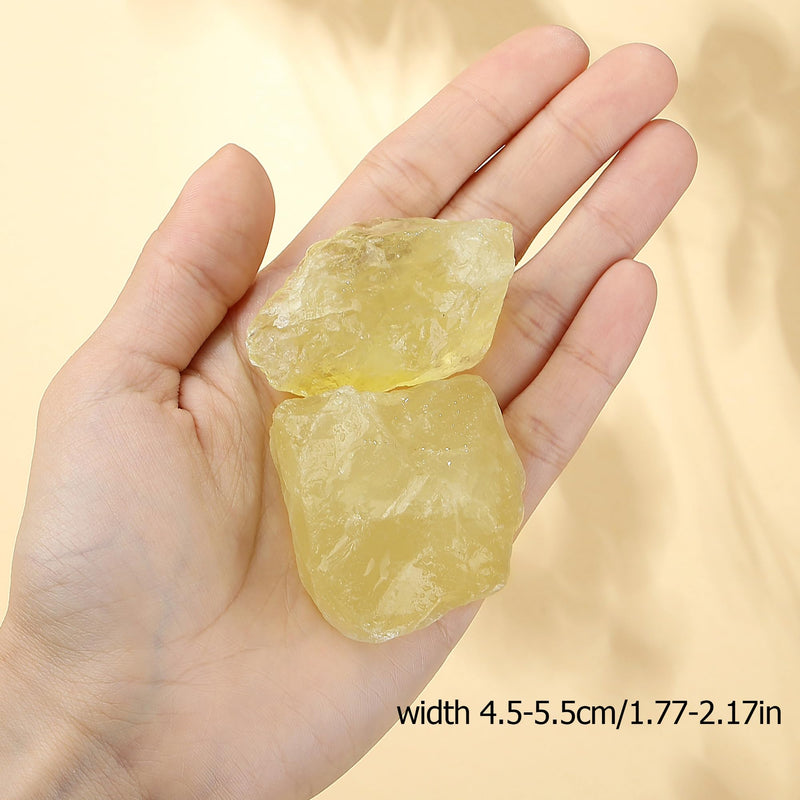 XIANNVXI Citrine Crystals 1.8-2.2" Large Raw Crystals and Healing Stones Natural Rough Crystal Rocks for Decor Gifts Tumbling Cabbing Polishing Fountain Rocks 1PCS 1.8-2.2" (1PC)