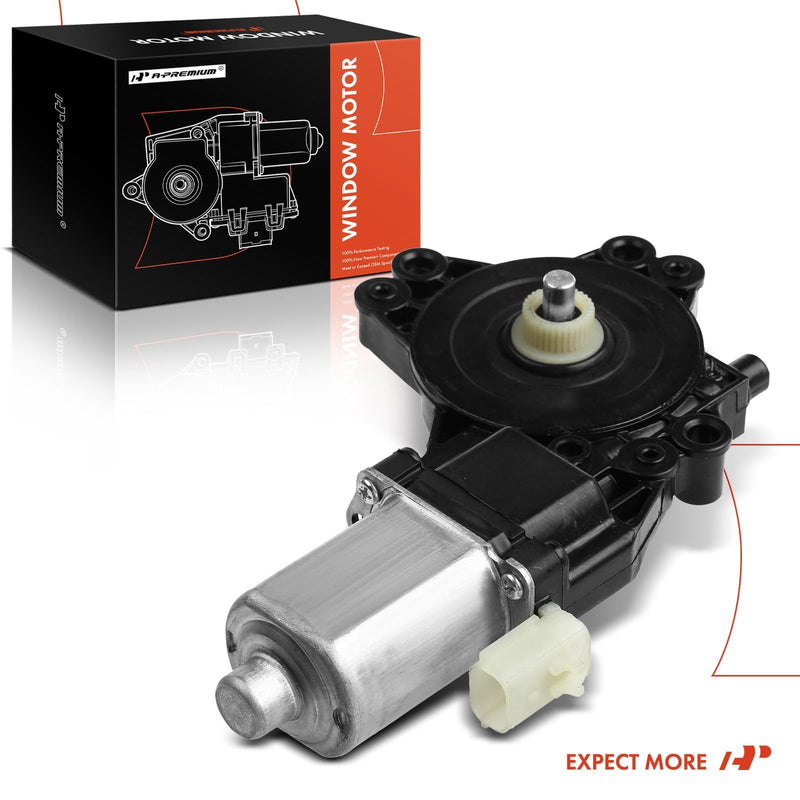 A-Premium Power Window Lift Motor Compatible with Dodge Caliber 2007-2012(Front Left) & Jeep Compass 2007-2017, Patriot 2007-2017(Front Right), Replace# 5179961AA, 68002898AA