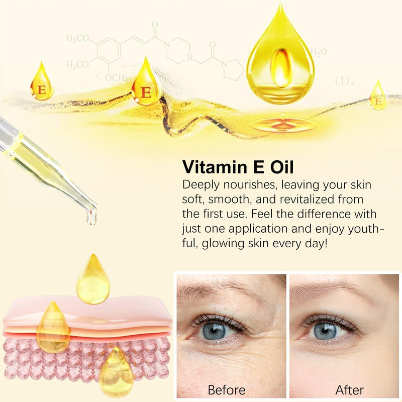 Vitamin E Oil for Skin, Hair & Scars - 75,000 IU, 100% Pure Natural Body Oil, Anti-Aging Face Moisturizer, Fades Stretch Marks, Nourishes Dry Skin & Nails, 4 Fl Oz 2